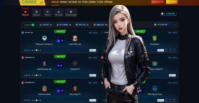 Cakhia Live: Your Ultimate Platform for Live Football Streaming and Betting Odds (Tỷ Lệ Kèo Cá Cược)