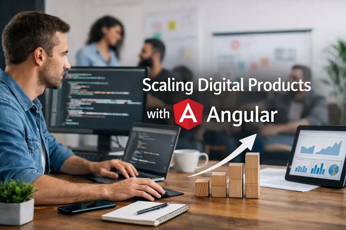 Why Angular Is Ideal for Businesses Scaling Their Digital Products